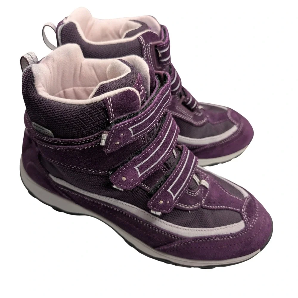 L.L. Bean Snow Sneakers Purple Waterproof PrimaLoft Boots 258268 - Size 11
